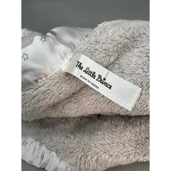 The Little Prince FOX Baby Security Blanket Target Antoine Saint Fox Gray Stars - Picture 2 of 4